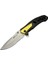 4191 Sarı Kamp Çakı 21CM - Yarı Otomatik, Kemerlikli, Testere Detaylı, Desenli Sap 1