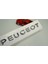Dk Peugeot Bagaj Krom Abs 3m 3D Yazı Logo Amblem 18.5 cm 1