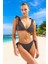 Simli Tasarım Bikini Takımı Uv Korumalı Su Sporları Için Hızlı Kuruyan Yüksek Konfor 2