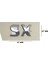 Sx Krom Bagaj Yazısı 3A 3D 3ABS 1
