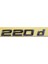 220 D Siyah Bagaj Yazısı 3A 3D 3ABS 1