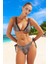 Tasarım Bikini Takımı Premium Kalite Esnek Kumaş Su Sporları Için Hızlı Kuruyan Klora Dayanıklı 2