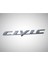 Civic Yazısı ( Honda Civic Bagaj Yazısı 2007-2016) (463233564) 1