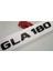 Gla 180 Bagaj Parlak Siyah Abs 3m 3D Yazı Logo 1