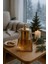 Borosilikat Cam Amber Metal Süzgeç Ve Kapaklı Demlik Piramit 950 Ml 2