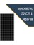 430W Monokristal Güneş Paneli 1