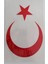 Türk Bayrağı Araba Çıkartması Sticker Kırmızı 1