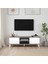 Retro Wide Slide Tv Sehpası - Latte - Soft Beyaz 1