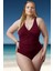Konforlu Plus Size Mayo Tasarım Büyük Beden Premium Kalite Plaj ve Havuz Için Geniş 1