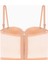 Fashion 2501 Rosali Kavuniçi Soft Push Up Dolgulu Dantelli Büstiyer Sütyen 4