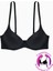 Mia - Dolgulu Push Up, Kusursuz Lifting Toparlayıcı Sütyen - Siyah - 2529 1
