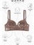 Mia - Dolgulu Push Up, Kusursuz Lifting Toparlayıcı Sütyen - Bronz Kahve - 2529 5