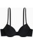 Luna 2533 Siyah Soft Push Up / Yarı Dolgulu Mikro Basic Sütyen (Tak - Çıkar Askılı) 1