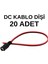 5.5x2.1 mm Dişi Dc Adaptör Kablosu 20 cm (20 Adet) – 12V Güvenlik Kamera, Cctv, LED Uyumlu 1