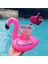 Eğlenceyi Sevenlere Flamingo Şişme Deniz Havuz Bardak Tutucu Float Bar 18-22CM 1