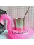 Eğlenceyi Sevenlere Flamingo Şişme Deniz Havuz Bardak Tutucu Float Bar 18-22CM 3