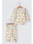 %100 Pamuk 2'li Baskılı Bebek Pijama Takımı 3 - 24 Ay 1