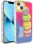 iPhone 14 Plus Kılıf Kamera Korumalı Renkli Desenli Sert Silikon F10T Korn KAPAK-NO12 1