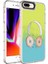 iPhone 8 Plus Kılıf Kamera Korumalı Renkli Desenli Sert Silikon F10T Korn KAPAK-NO14 1