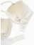 Rosali 2539 Ekru Push Up / Dolgulu Straplez Mikro Basic Sütyen (Tak-Çıkar Askılı) 3