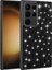 Galaxy S24 Ultra Kılıf Parlak Taşlı Tasarım F10T Pırlanta Kapak-Gri 3