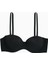 Rosali 2539 Siyah Push Up / Dolgulu Straplez Mikro Basic Sütyen (Tak-Çıkar Askılı) 1