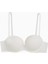 Olympos 2536 Beyaz Double Push Up / Ekstra Dolgulu Straplez Mikro Basic Sütyen 1