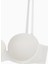 Olympos 2536 Beyaz Double Push Up / Ekstra Dolgulu Straplez Mikro Basic Sütyen 2
