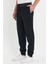 Erkek Bol Lastikli Jogger Basic Chino Siyah Pantolon 1