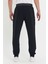 Erkek Bol Lastikli Jogger Basic Chino Siyah Pantolon 5