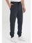 Erkek Bol Lastikli Jogger Basic Chino Siyah Pantolon 3