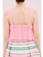 Fiyonk Detaylı Askılı Tafta Bluz Pembe Y2213070_038 2