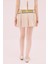 Kemer Detaylı Mini Etek Bej Y2215094_024 2