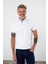 Erkek Dar Basic Polo Yaka Kısa Kol Düz Tarçın Tişört 1