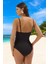 Yüzme Kıyafeti Tasarım Mayo Şık Detaylı Ergonomik Kesim Swimsuit Banyo Su Sporları Için 3