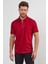Erkek Basic Cepli Çıtçıtlı Dar Kahverengi Polo Yaka Tişört 1
