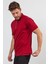 Erkek Basic Cepli Çıtçıtlı Dar Kahverengi Polo Yaka Tişört 3
