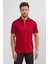 Erkek Basic Cepli Çıtçıtlı Dar Kahverengi Polo Yaka Tişört 4