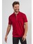 Erkek Basic Cepli Çıtçıtlı Dar Kahverengi Polo Yaka Tişört 5