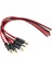 5.5x2.1 mm Erkek Dc Adaptör Kablosu 20 cm (100 Adet) - 12V Kamera LED Uyumlu Güç Kablosu 3