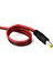 5.5x2.1 mm Erkek Dc Adaptör Kablosu 20 cm (100 Adet) - 12V Kamera LED Uyumlu Güç Kablosu 4