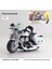 1:12 Alaşımlı Motosiklet Modeli Ses ve Işık Şok Emme Scooter Modeli Koleksiyonluk Süs (Yurt Dışından) 1
