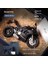 1:12 Alaşımlı Motosiklet Modeli Ses ve Işık Şok Emme Scooter Modeli Koleksiyonluk Süs (Yurt Dışından) 1