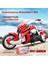 1:12 Simülasyon Motosiklet Ses ve Işık Şok Emici Alaşım Araba Modeli Butik Koleksiyon Süsleri (Yurt Dışından) 1