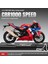 1:12 Ses ve Işık Şok Emicili Alaşım Motosiklet Modeli Motosiklet Koleksiyonu Süsleri (Yurt Dışından) 1