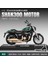 1:12 Alaşımlı Motosiklet Modeli Ses ve Işık Şok Emme Scooter Modeli Koleksiyonluk Süs (Yurt Dışından) 1