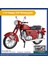 1:12 Alaşımlı Motosiklet Modeli Ses ve Işık Şok Emme Scooter Modeli Koleksiyonluk Süs (Yurt Dışından) 1