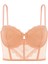 Olivia Dantelli Büstiyer Sütyen - Desteksiz - Fashion - 2502 - Kavuniçi 1