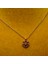 Chainbysilver Çelik Gümüş Rengi Taşlı Sallantı Kolye 1