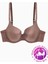 Eva - T shirt Bra Dolgusuz Maksimum Kavrama ve Kusursuz Form - Sabit Kalın Askı - Bronz Kahve - 2531 1